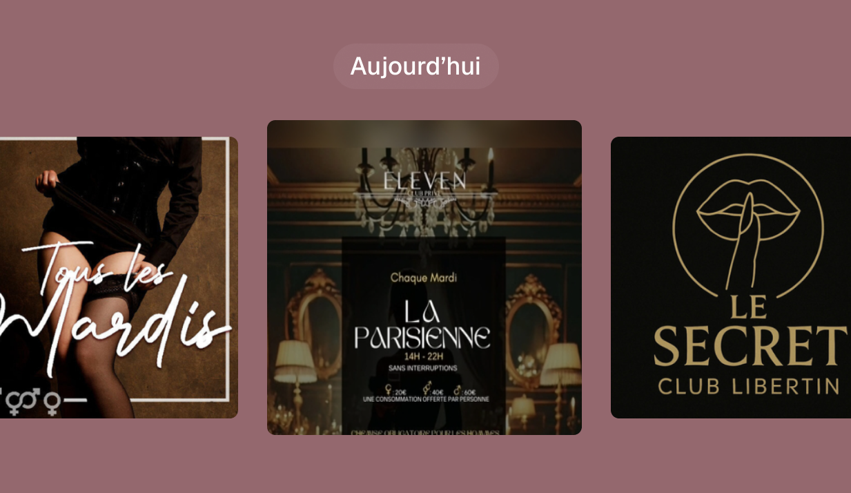 Événements et agenda